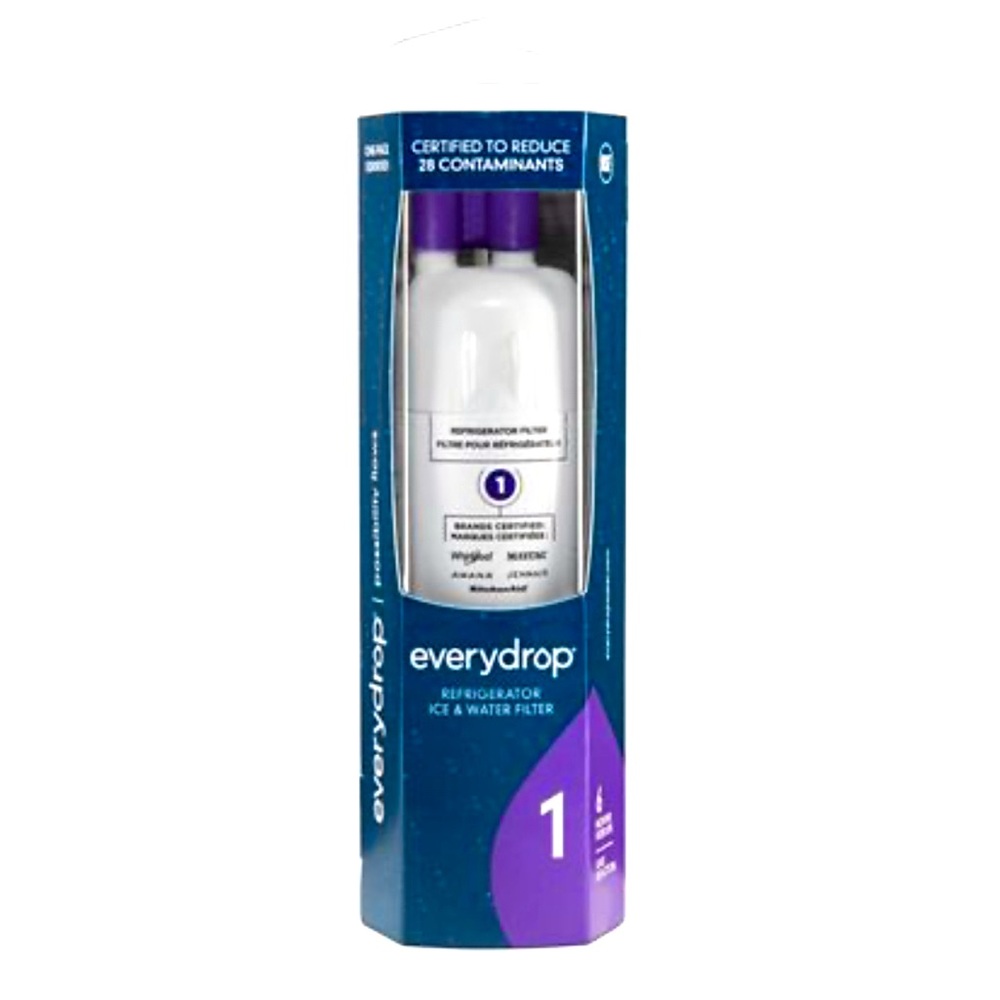 New in box! everydrop by Whirlpool Ice & Water Refrigerator Filter 1, EDR1RXD1